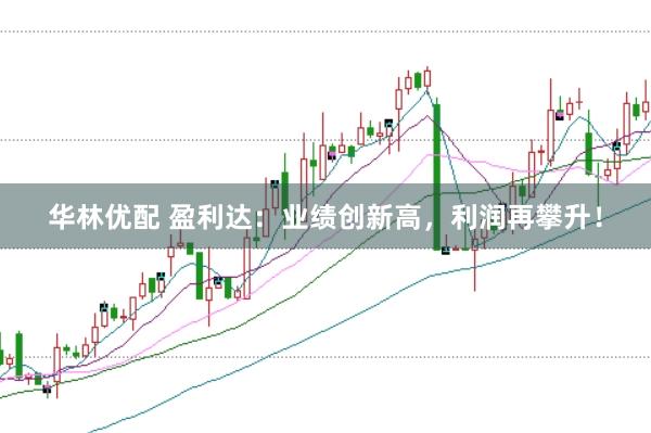 华林优配 盈利达：业绩创新高，利润再攀升！