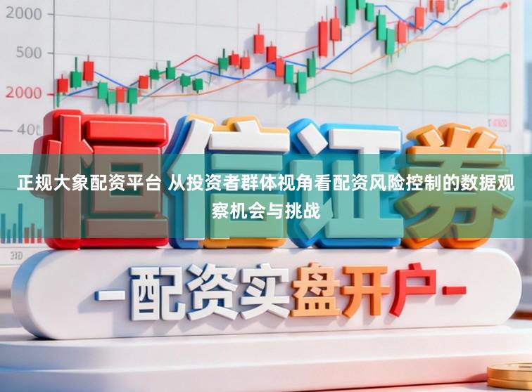正规大象配资平台 从投资者群体视角看配资风险控制的数据观察机会与挑战