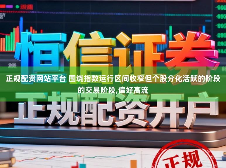 正规配资网站平台 围绕指数运行区间收窄但个股分化活跃的阶段的交易阶段,偏好高流