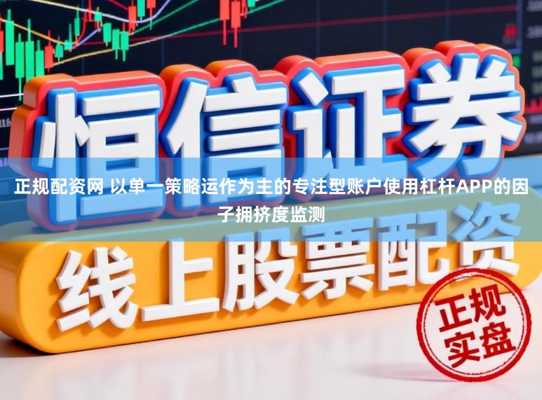 正规配资网 以单一策略运作为主的专注型账户使用杠杆APP的因子拥挤度监测