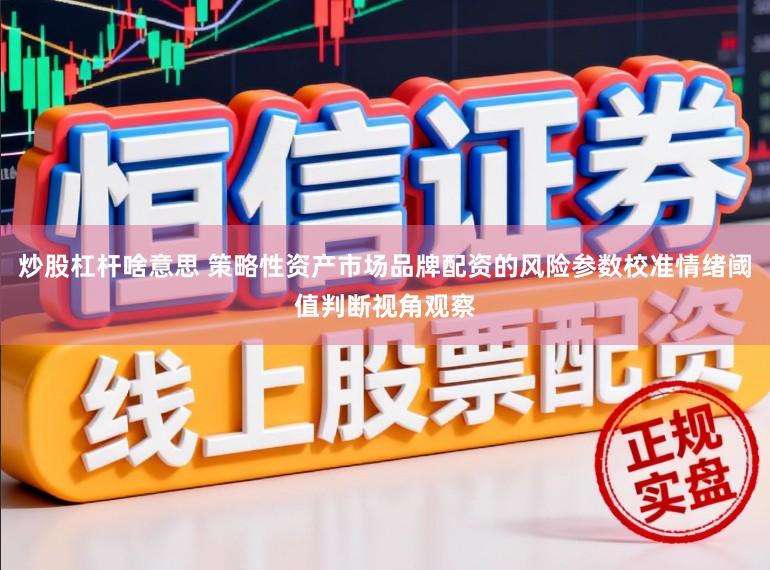 炒股杠杆啥意思 策略性资产市场品牌配资的风险参数校准情绪阈值判断视角观察