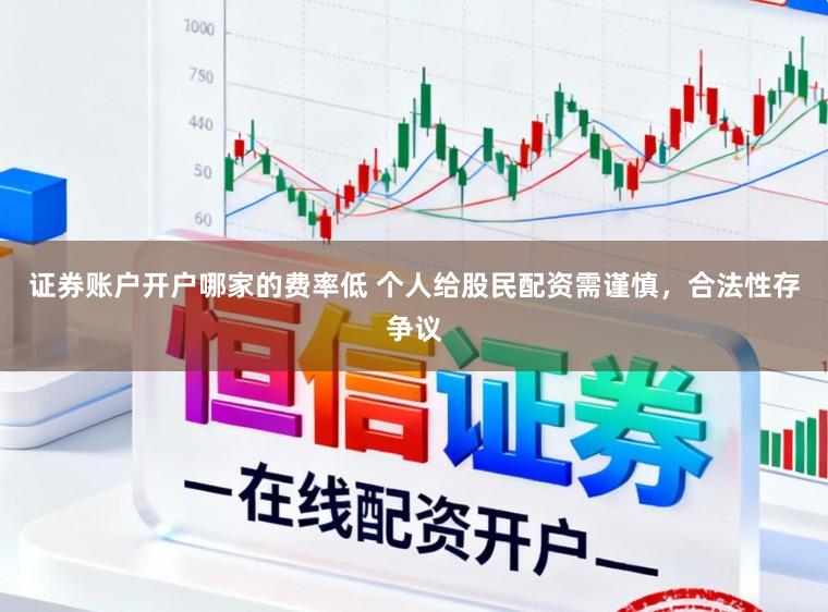 证券账户开户哪家的费率低 个人给股民配资需谨慎,合法性存争议