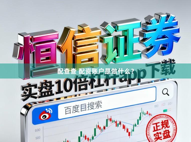 配查查 配资账户是做什么？